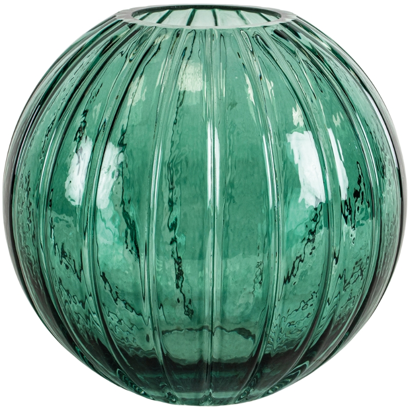 Bora Glass Vase Dark Green