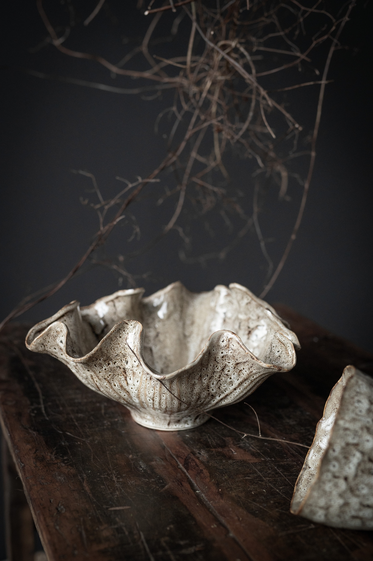 Woodland Collection   Ruffle Bowl