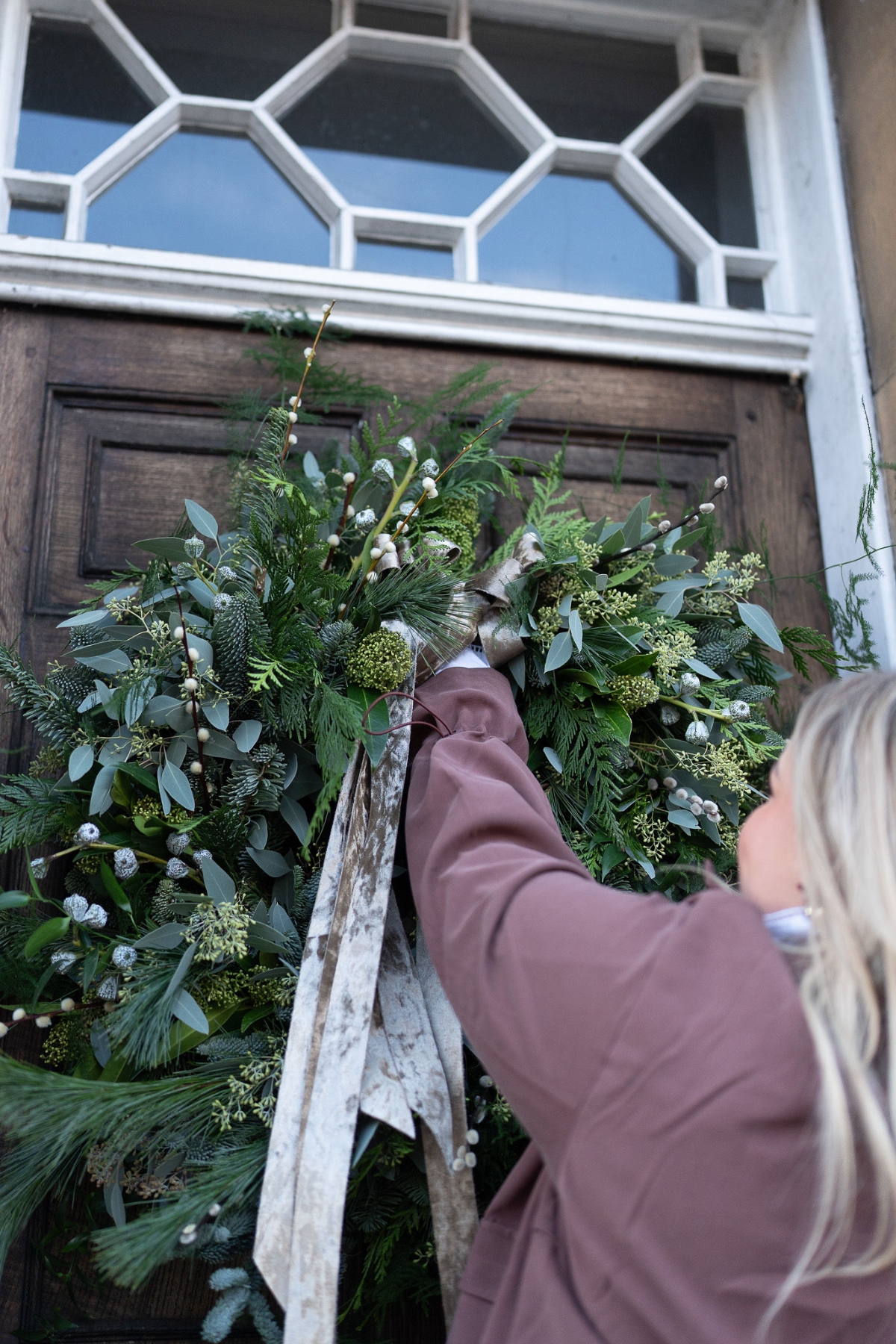 Festive Fox Wreath